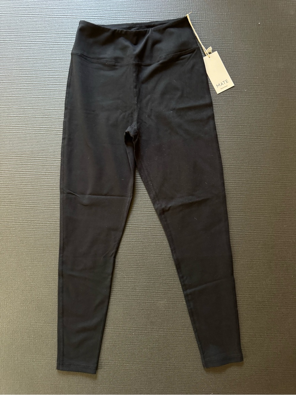 MATE the Label Black, Organic Cotton, Leggings M NWT